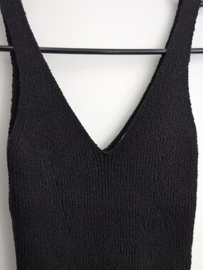 GAP Black Knit Tank Top